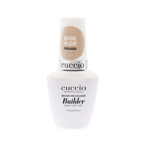 Cuccio Pro Brush-On Colour Builder Soak-Off Gel - Calcium Enriched - Easy Brush-On - Perfect Light Color - Reinforce, Build, Shape And Extend The Nat