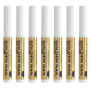 7 pcs Nail Tip Glue - Adhesive Super Bond for Acrylic Nails Tips - 0.07 oz for Each Glue