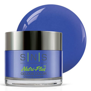 SNS Nail Dip Powder, Gelous Color Dipping Powder - Deep Blue Utila (Blue) - Long-Lasting Dip Nail Color Lasts 14 Days - Low-Odor & No UV Lamp Require