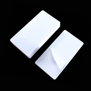 BeautyLeader 15pcs 12X6cm Nail Art Soft Stamping Protective White Color Stamper Rectangel Stamp Holder