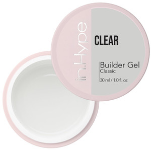 IN.HYPE UV/LED Clear Hard/Builder Gel for Nail Extension/Strengthening/Overlays