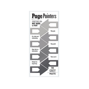 IF Page Pointers Page Markers- Grey, 32001