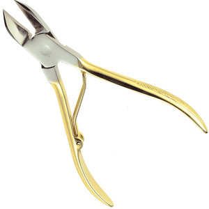 Camila Solingen CS11 Professional 4" Fingernail Toenail Nipper/Clipper/Cutter for Manicure/Pedicure. Heavy Duty Precision Super Sharp Curved Stainles