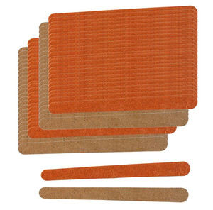 Vakly Professional Nail Files [144 Pack] Emery Boards - Dual Sided 180 Grit Nail Buffering File - Compact Reusable Double Sided Tool for Manicure & P