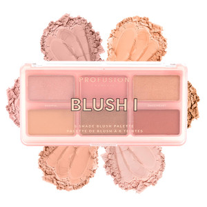Profusion Cosmetics Blush I 6 Shade Blush Palette - Long-Wearing Matte & Satin Finishes, Blendable Face Makeup with Vitamin A & E, Vegan & Cruelty-Fr