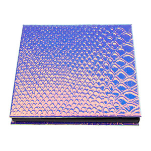 Micro Trader Empty Eyeshadow Makeup Box Magnetic Cosmetics Palette Eye Shadow Fish Scale DIY Storage Tray Small Size