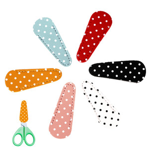 6 Pcs PU Leather Scissor Sheath - Protective Covers for Quilting Crafts