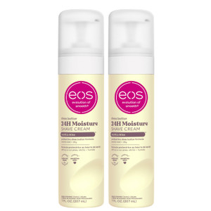 eos Shea Better Shave Cream- Vanilla Bliss, Shea Butter, Aloe Vera, Moisturizing, Shaving Cream for Women, eos Shave Cream, 7 fl oz, 2-Pack