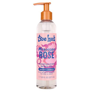 Tree Hut Moroccan Rose Moisturizing Shave Oil, Hydrating Gel-to-Oil Formula for a Smooth Shave, For All Skin Types, 7.7 fl oz
