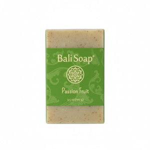 Bali Soap - All Natural Handmade Passion Fruit Soap Bars - Vegan, Gift Set, Artisan Cold Process for Face Body, Moisturizing Plant-Based for All Skin