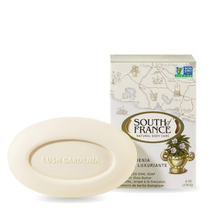 South Of France, Soap Bar Lush Gardenia, 6 Ounce