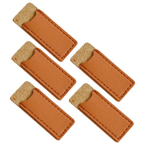 NUOBESTY Scissor Cover Protector Lightweight Leather Sheath for Sewing and Hair Scissors Safety Case Durable Wear-Resistant Portable Scissor Protecti