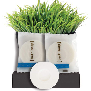 Fresh Choice Bulk Hotel Soap, Individually Wrapped Bar Soaps, Mini Trial Size Toiletries, Bath Body Hand Soap for Vacation Rentals and Motel Guest Ba