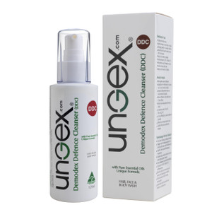 Ungex Demodex Defence Cleanser | Face, Scalp and Body Wash | Herbal Based | DDC
