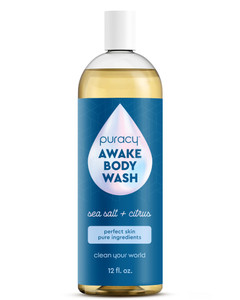 Puracy Body Wash - Natural Body Wash for Women, Men, Kids - Pure Plant Ingredients, Moisturizing Shower Gel, Body Soap for Dry Sensitive Skin, Gently