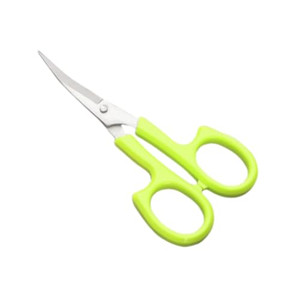 XingCRYao Embroidery Scissors, Curved, Stainless Steel, 1Pcs,5.11inch? for Cross Stitch, Sewing, Crafting, Dressmaking, Pink