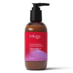 Trilogy Active Enzyme Cleansing Cream, Exfoliating Radiance Boost, 6.76 fl oz