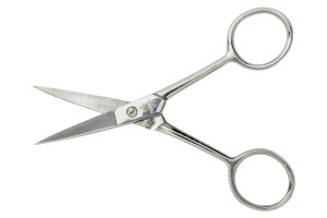 Mundial 171 Specialty Forged 4" Curved Embroidery & Scherenschnitte Scissors  Precision Fine Tip Craft Scissors for Thread Cutting, Paper Art & Deta