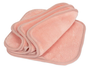 Eurow Reusable Makeup Remover Cloths, Soft Microfiber Face Towels for All Skin Types, Chemical-Free, Protective, Machine Washable, Gentle & Effective