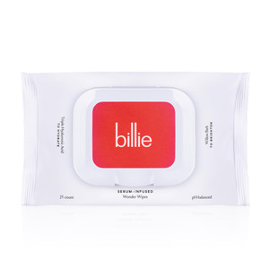 Billie - Wonder Wipes - Makeup-Removing Face Wipes - With Hyaluronic Acid and Witch Hazel - 25 count, Packaging may vary