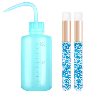 3 PCS Lash Shampoo Brush Sets with 1pcs 250 ML Plastic Satety Lash Tatoo Wash Bottles 2PCS Nose Blackhead Facial Cleaning Brush for Eyelash Extension