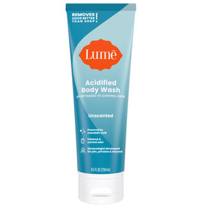 Lume Acidified Body Wash - 24 Hour Odor Control - Removes Odor Better than Soap - Moisturizing Formula - Formulated Without SLS or Parabens - OB/GYN