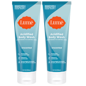 Lume Acidified Body Wash - 24 Hour Odor Control - Removes Odor Better than Soap - Moisturizing Formula - Formulated Without SLS or Parabens - OB/GYN