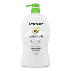 Lover's Care Goat's Milk Moisturizing Body Wash Shower Cream Avocado 40.7 Fl.Oz - Single