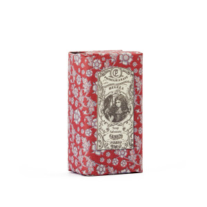 Claus Porto - Mirror Pomegranate Mini Soap | Cleansing, Nourishing, Softening | Handcrafted, Aromatic, Fruity (50g | 1.7 oz)