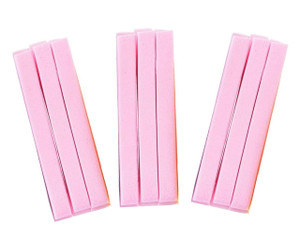 Huini Compressed Salon Spa Facial Cleansing Sponge Sticks, Natural (240 Count) (Pink)