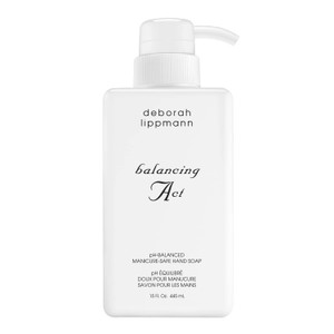 Deborah Lippmann | Balancing Act Liquid Hand Soap | PH-Balanced Manicure Safe | Vegan formula., 1 ct