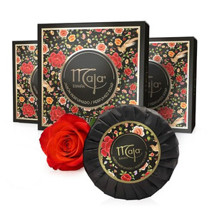 Maja, Classic Soap Perfumed Soap Round and Luxurious Round Soap to Clean and Moisturize your skin Leaves Skin Beautifully Scented and Soft 3Pack of 3