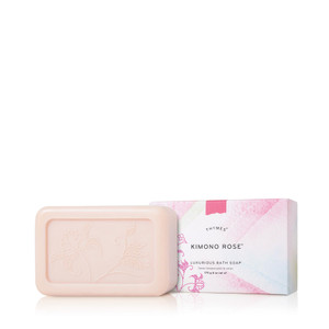 Thymes Bath Soap - 6 Oz - Kimono Rose