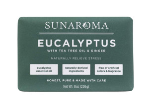 SUNAROMA Eucalyptus with Tea Tree Oil & Ginger Soap (Pack of 1)