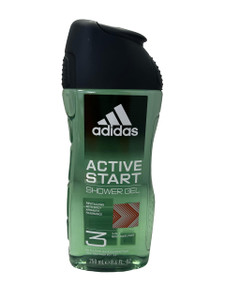 Adidas Revitalising Active Start 3 in 1 Face, Hair & Body Shower Gel 250ml