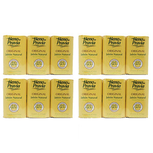 Heno De Pravia Soap Large 4 oz EA. Original (12 Soaps Total)