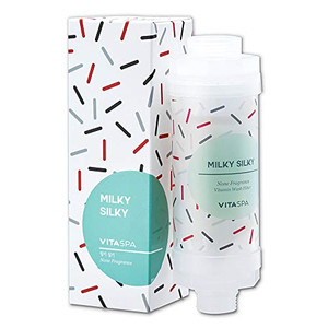 VITASPA Vitamin C shower Water Filter (Blue) - Exellent Skin & Hair Enhancement, Aroma Therapy, Remove Chlorine & Impurities/Gift idea For Her/Him, w