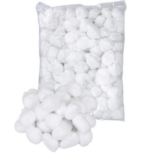Hedume 500 Count Super Jumbo Cotton Balls, Pure Cotton, Biodegradable Jumbo Absorbent Cotton Balls, Fragrance & Chlorine-Free, Organic Cotton Balls (