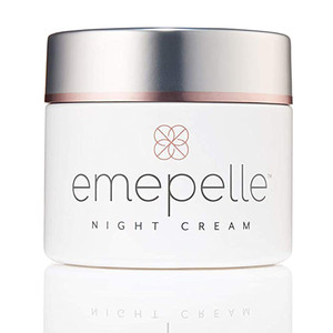 Emepelle Night Cream with MEP Technology, Retinol and Peptide Moisturizer Repair Cream for Aging Skin with Emollients and Humectants, 1.7 Oz