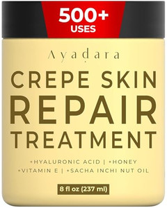 AYADARA Crepey Skin Repair cream 8oz, Firming Lotion for Loose Skin, Crepe Corrector Collagen Cream for Body Tightening, Wrinkle Cream for Face, Neck