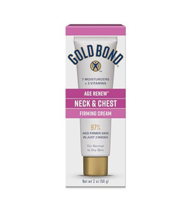Gold Bond Age Renew Neck & Chest Firming Age Renew Cream, 2 oz., Clinically Tested Skin Firming Cream