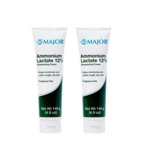 Major Ammonium Lactate 12% Moisturizing Cream - Lactic Acid Cream - Helps Hydrate, Soften, and Exfoliate Rough, Dry Skin - Fragrance-Free - 4.9 Oz. (