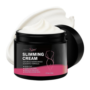Dermaxgen Slimming Cream for Tummy, Belly & Waist Firming - 100% Natural Anti Cellulite Cream with Organic Ingredients - Natural Formula for Body Fir