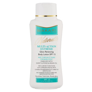 MAKARI Naturalle Multi-Action Extreme Body Lotion SPF15 (17.6 oz) | Moisturizes, Softens & Nourishes | Enhances Natural-Looking Radiance | Daily Sun-