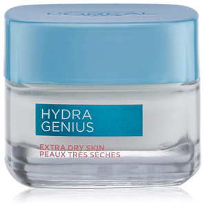 L'Oreal Paris Skincare Hydra Genius Daily Liquid Care Oil-Free Face Moisturizer for Extra Dry Skin, Hyaluronic Acid Moisturizer for Face with Aloe Wa