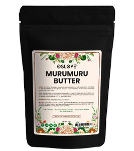 Oslove Organics Pure, Natural and Unrefined Murumuru Butter - Soft silky butter for lotions, whipped body butters/souffles, lip balms, salves | 8oz