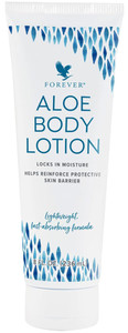 Forever Living - Aloe Body Lotion - Fast-Absorbing and Hydrating Moisturizer for Youthful Skin - Vegan and Gluten-Free - Light Floral Scent - 8 fl oz