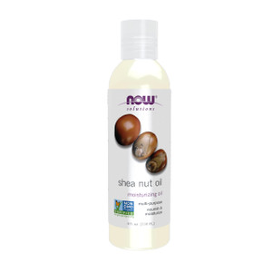 NOW Foods Solutions, Shea Nut Oil, Multi-Purpose Intense Moisturizing Oil for Skin, Scalp and Hair, 4-Ounce