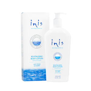 Inis the Energy of the Sea Revitalizing Body Lotion for Women and Men - Body Moisturizer with Vitamin E & Shea Butter - 16.9 Fl Oz