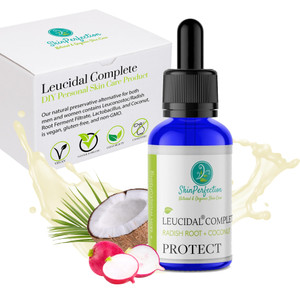 Skin Perfection Leucidal Complete Preservative for Lotion Making - Leucidal Liquid Complete Water Based Cosmetic Protection - DIY Synthetic Alternati